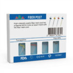 Dental Fiber Post Kit (Pack of 20 Posts + 4 Drills)