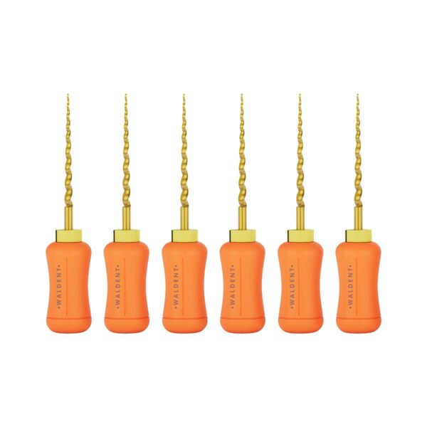 Waldent Gold Hand Progressive Taper Files (ProTaper Compatible) 19mm - SX