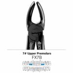 GDC Plasma Black Extraction Forceps Upper Premolar #7 (FX7B) - Image 3