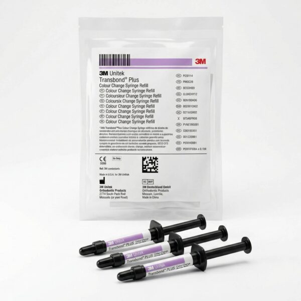 3M Unitek Transbond Plus Colour Change Syringe Refill (Pack of 4)