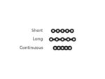 U Ortho E-Chain (15 ft) - Short Grey - Image 4
