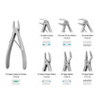 GDC Extraction Forceps Pedo Set Of 7 In Pouch Standard (EFPSP7) - Image 2