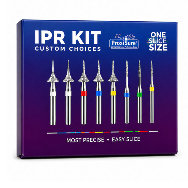 SuperEndo ProxiSure IPR Interproximal Reduction Bur Kit (Pack Of 8 Burs)